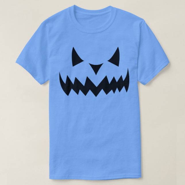 Scary Jack O' Lantern  T-Shirt (Design Front)
