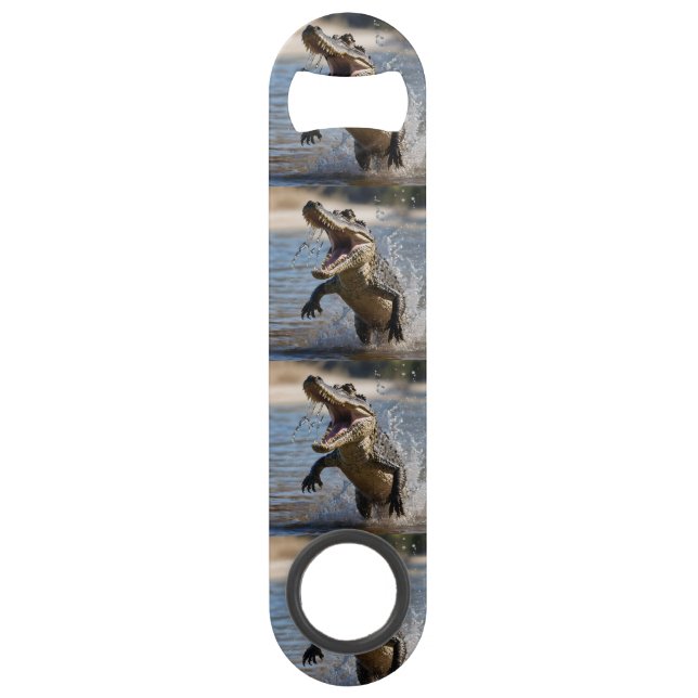 Scary Jaws: Australian Crocodile Leaping Bar Key (Front)