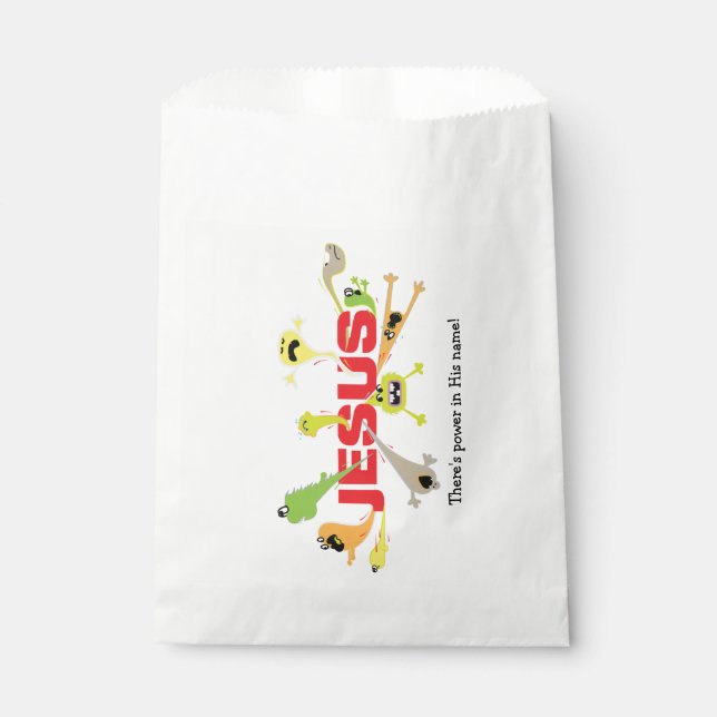 Scary Jesus Favor Bag (Front)