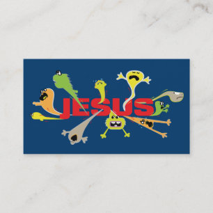 Scary Jesus Scripture Card