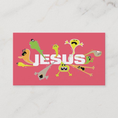 Scary Jesus Scripture Cards