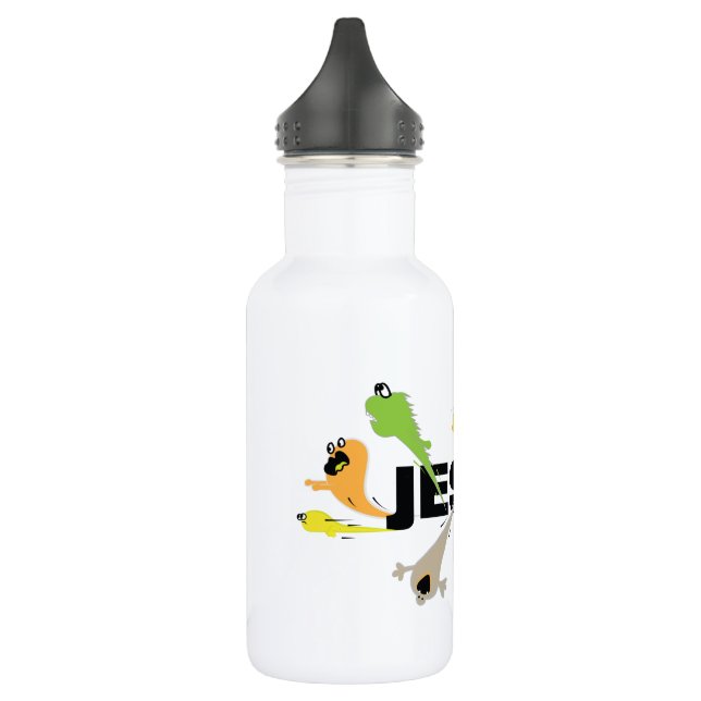Scary Jesus Stainless Steel Water Bottle (Left)