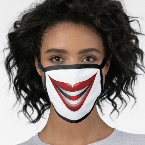 Scary Joker Smile Face Mask