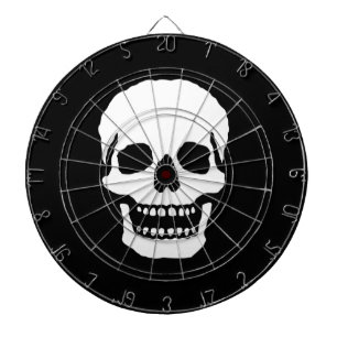 Scary Laughing Skull Dart Board