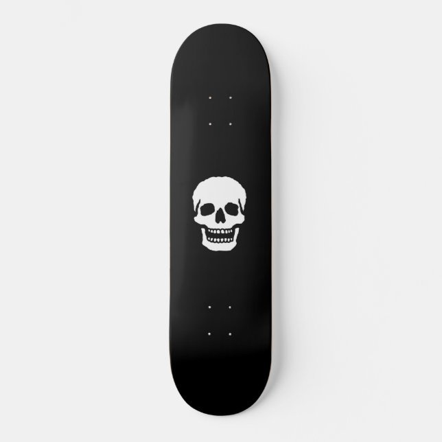 Scary Laughing Skull Skateboard (Front)