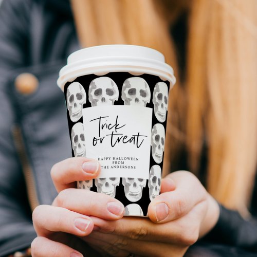 Scary Lets get Spooky  Halloween Party  Paper Cups