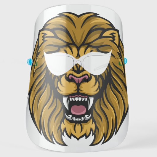 Scary Lion Face Mask Teeth (Front)