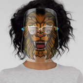 Scary Lion Face Mask Teeth (Insitu)