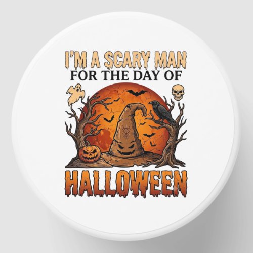Scary Man Halloween Witch Hat Blood Moon Pumpkin_1 Mini Candle Favors