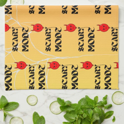Scary Mode Kitchen Towel