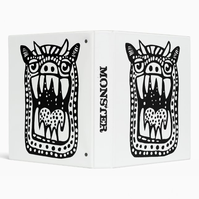 Scary Monster Binder (Background)