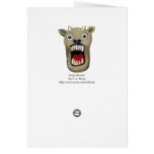Scary Monster Cards (Back)
