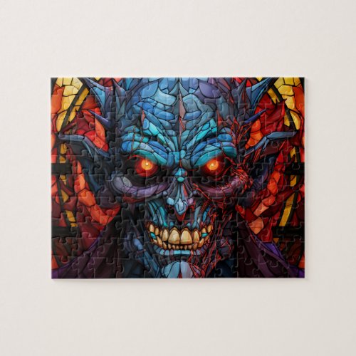 Scary Monster Demon Halloween Jigsaw puzzle