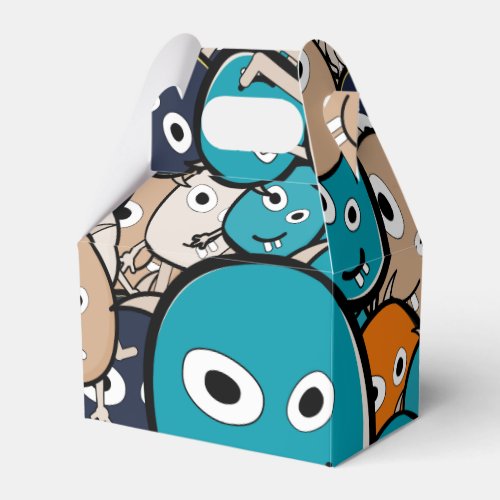 Scary Monster Favor Boxes