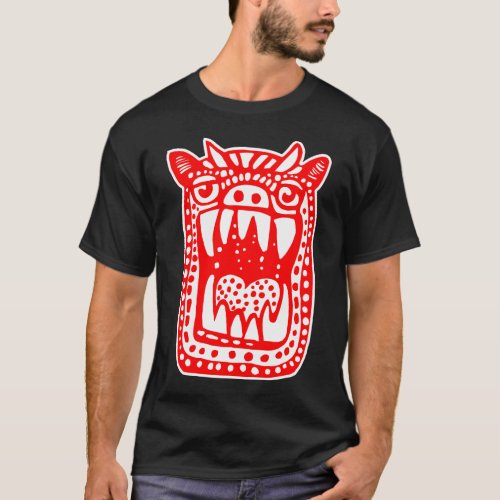 Scary Monster _ Red T_Shirt