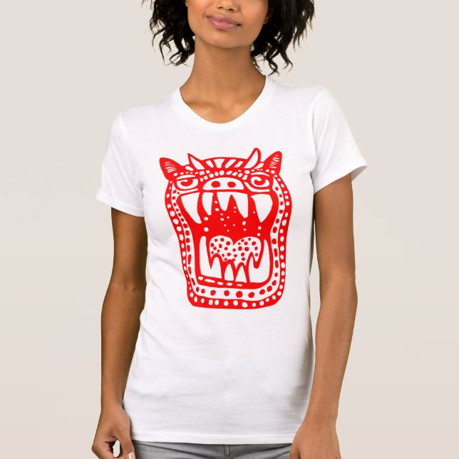 Scary Monster - Red T-Shirt (Front)