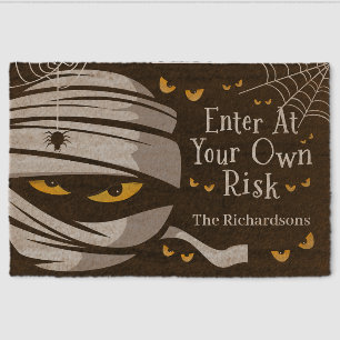 Scary Mummy Coir Mat