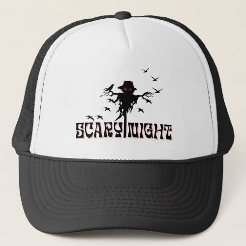 Scary Night Trucker Hat