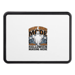 Scary Nurse Costume Halloween Ghost Nursing Shirt_ Hitch Cover