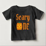 Scary One 1st Birthday Baby T-Shirt<br><div class="desc">Scary One Halloween 1st Birthday</div>