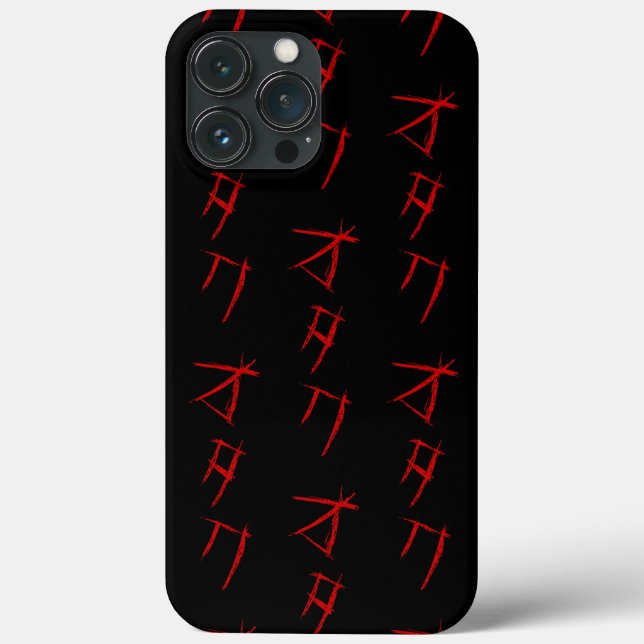 SCARY OTAKU オタク Case-Mate iPhone CASE (Back)