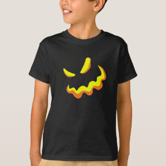 Scary Pumpkin Face Style B T-Shirt