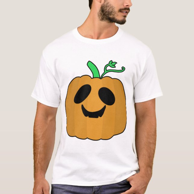 Scary Pumpkin Halloween V2 T-Shirt (Front)