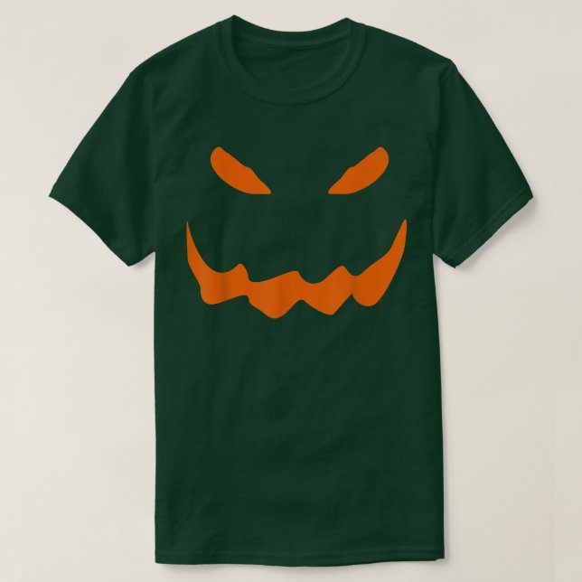 Scary Pumpkin JackOLantern  T-Shirt (Design Front)