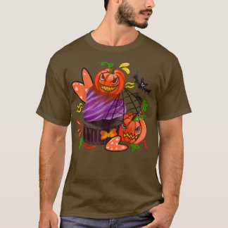 Scary Pumpkin Trick Or Treat,Spooky Jack OLantern  T-Shirt