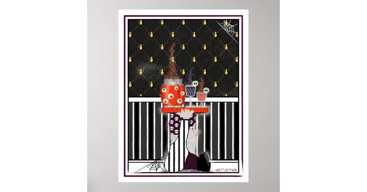 Scary punch poster | Zazzle