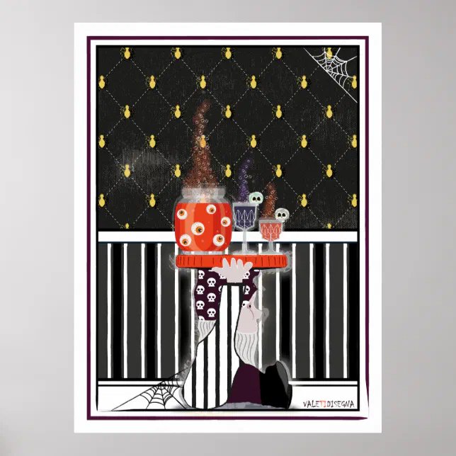 Scary punch poster | Zazzle