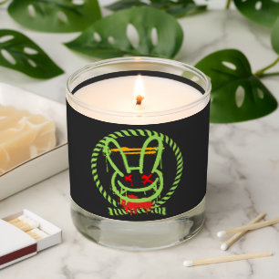 scary rabbit scented candle