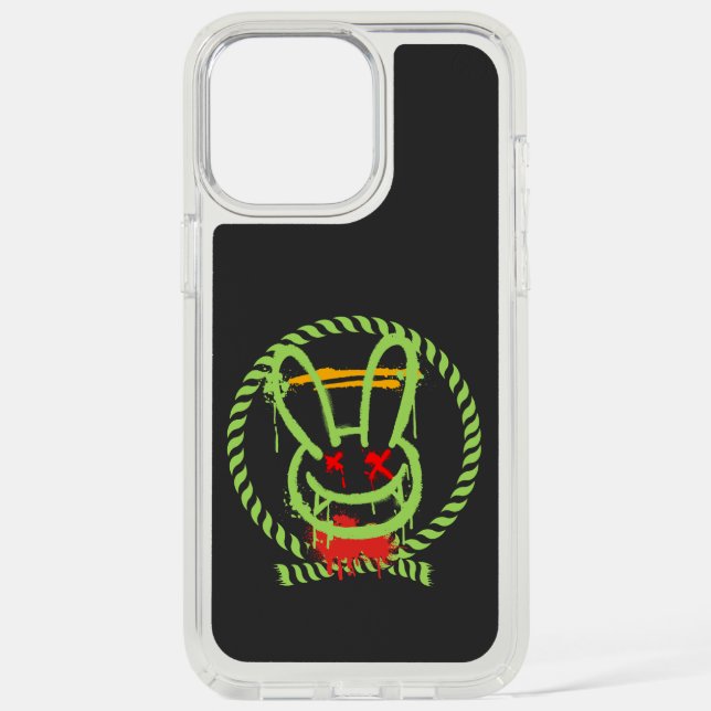 scary rabbit speck iPhone case (Front)