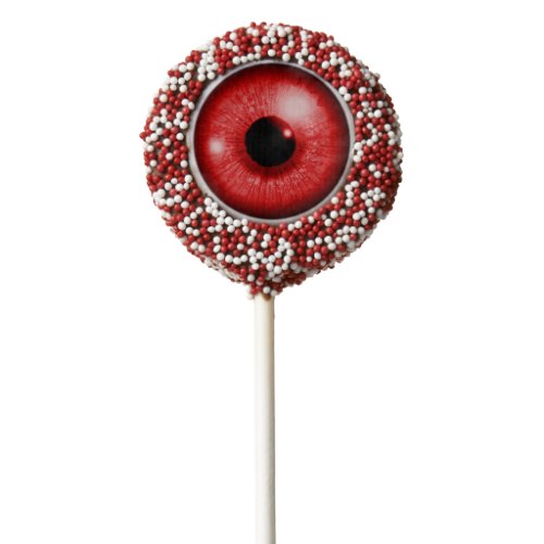 Scary Red Eye Chocolate Covered Oreo Pop