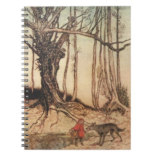 Scary Red Riding Hood Notebook