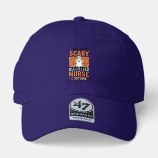Scary Registered Nurse Costume Halloween Design_1 47 Brand Hat
