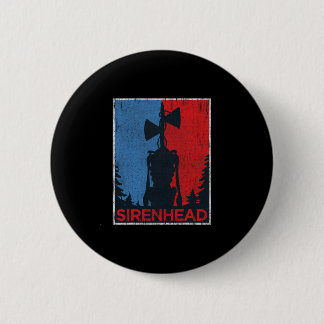Scary Siren Head Meme Gamer Kids Boys Girls Xmas G Button