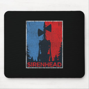 Scary Siren Head Meme Gamer Kids Boys Girls Xmas G Mouse Pad