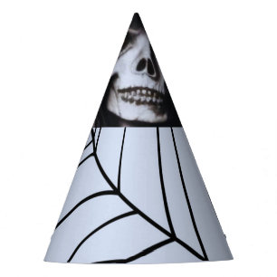 Scary Skeleton Witch for a Creepy Halloween Party Party Hat