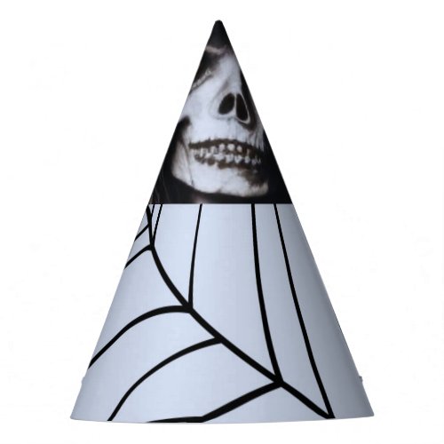 Scary Skeleton Witch for a Creepy Halloween Party Party Hat