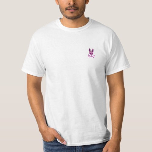 Scary Skull And Crossbones Bad Rabbit Horror Bunny T_Shirt