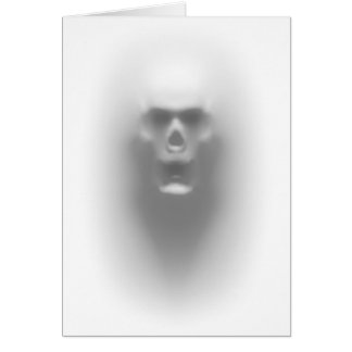 scary skull cards