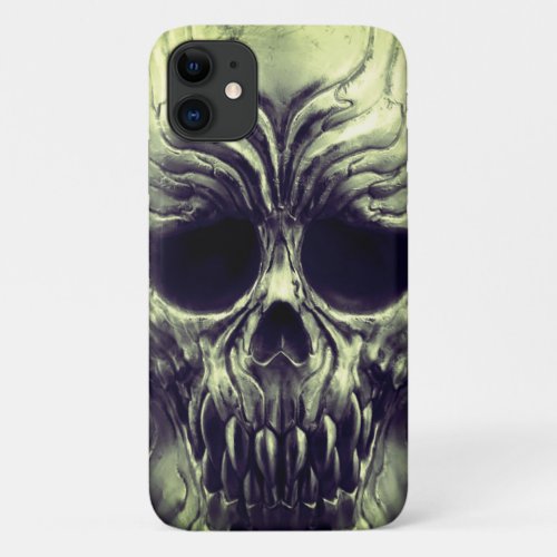 Scary Skull iPhone 11 Case