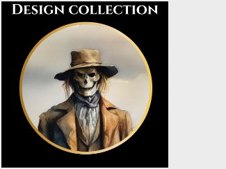 Scary Smiling Scarecrow