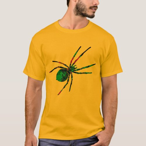 Scary spider halloween design costume idea mens T_Shirt