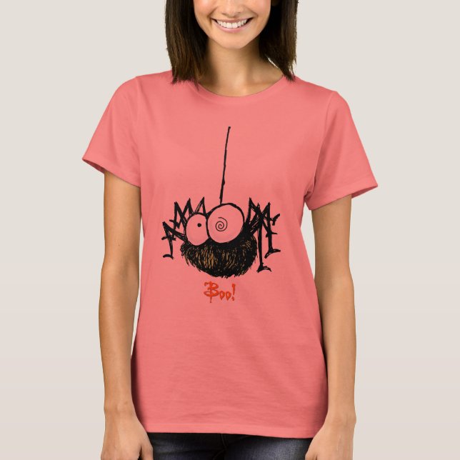 Scary Spider Halloween T-shirt (Front)