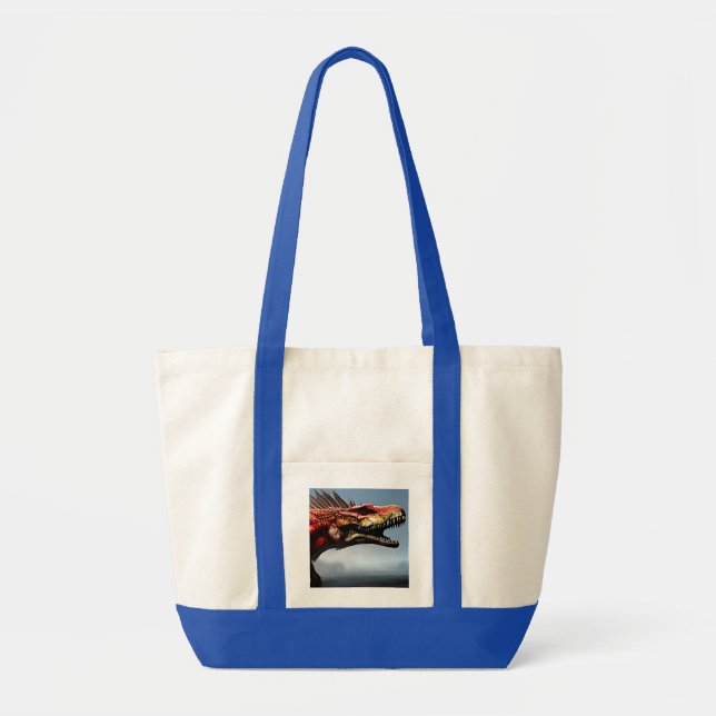 Scary Spinosaurus Dinosaur, Impulse Tot Bag (Front)