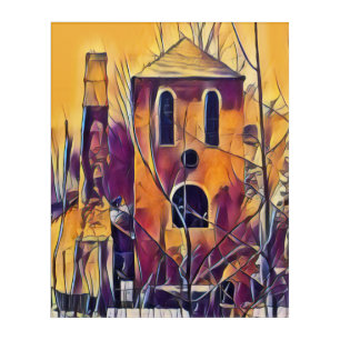 SCARY SPOOKY HALLOWEEN FUN ACRYLIC PRINT