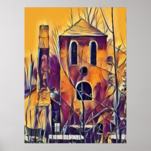 SCARY SPOOKY HALLOWEEN FUN POSTER