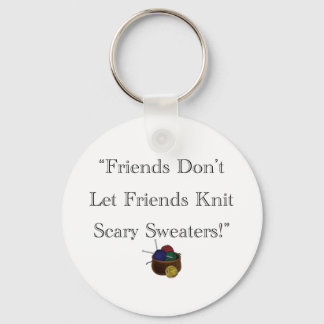 Scary Sweaters! Keychain